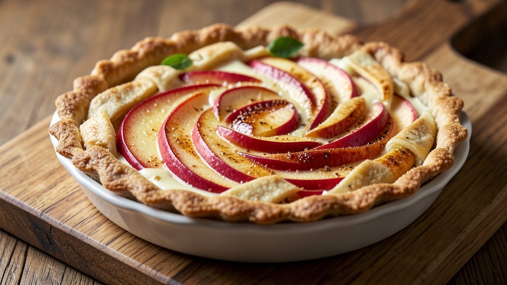 Apple of Her Eye Pie Recipe: Vanilla-Infused Apple Layers with Buttery Crust