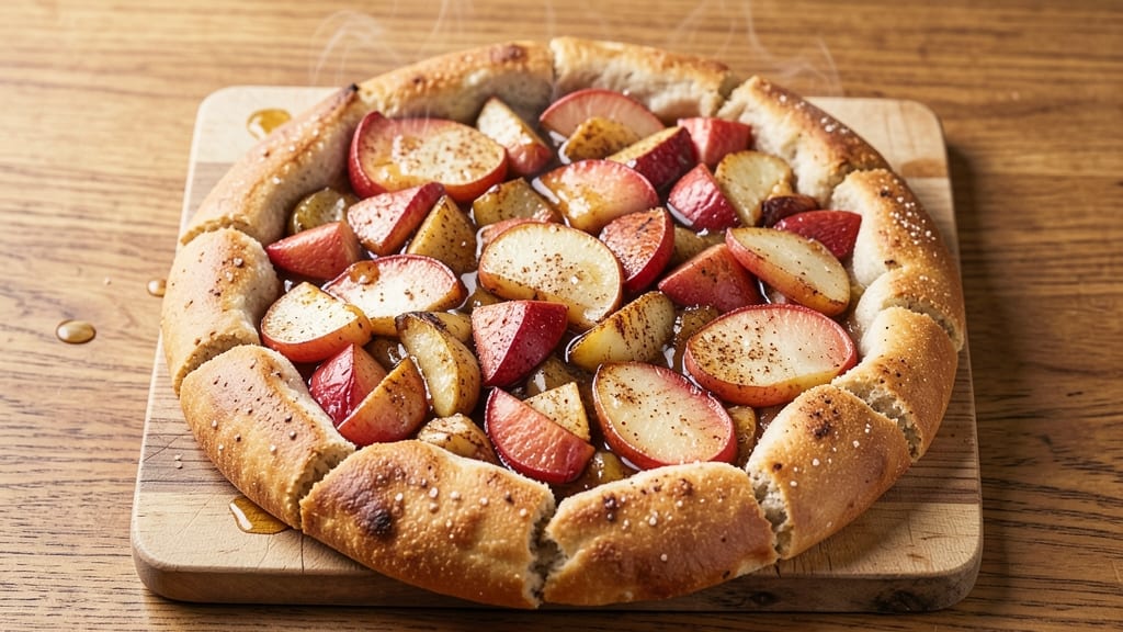 Sourdough Apple Pie Focaccia Recipe: Sweet-Tart Crust With Apple Filling Twist