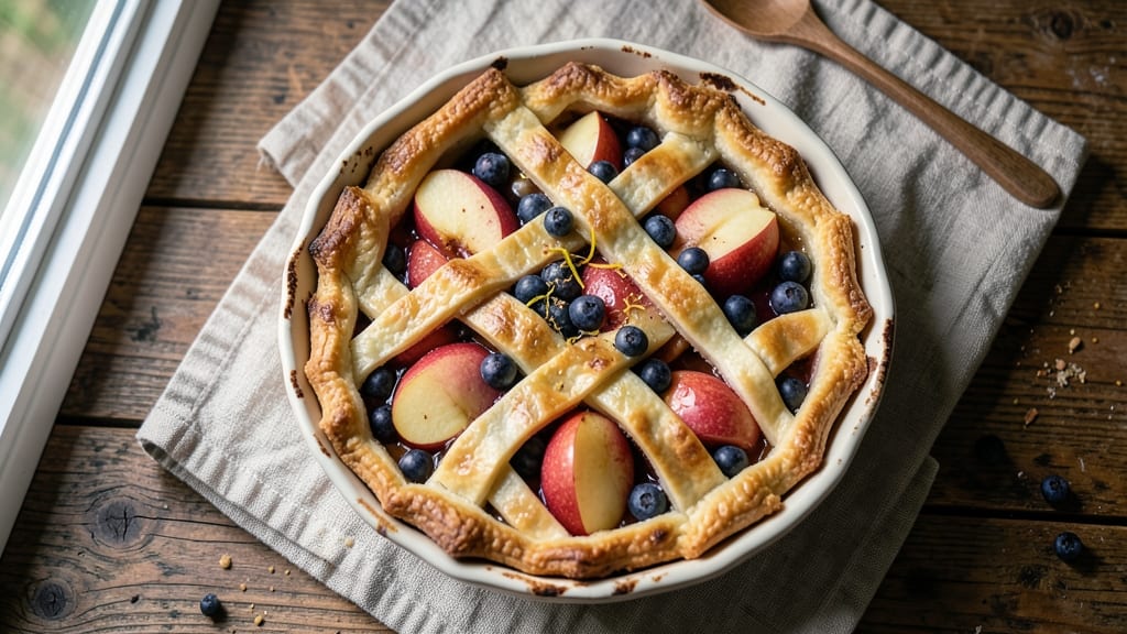 Admiral Pie Recipe: Navy-Style Fruit Crumble With Spiced Vanilla Swirls