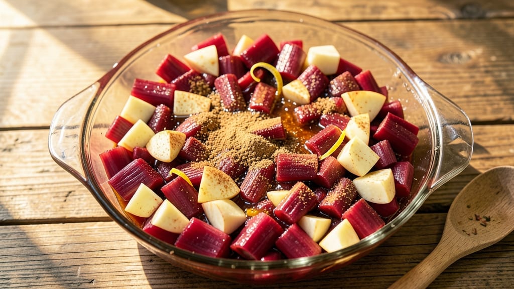 Rhubarb Apple Pie Filling Recipe: Tart-Sweet Balance in 30 Minutes