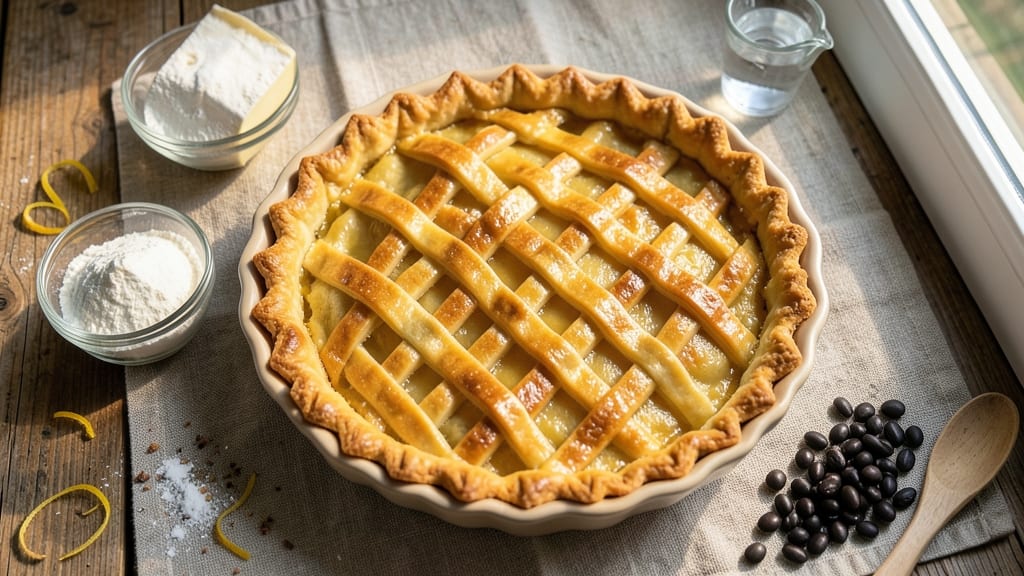 Pre-Baked Pie Shell Recipe: Foolproof Golden Crust Without Shrinkage