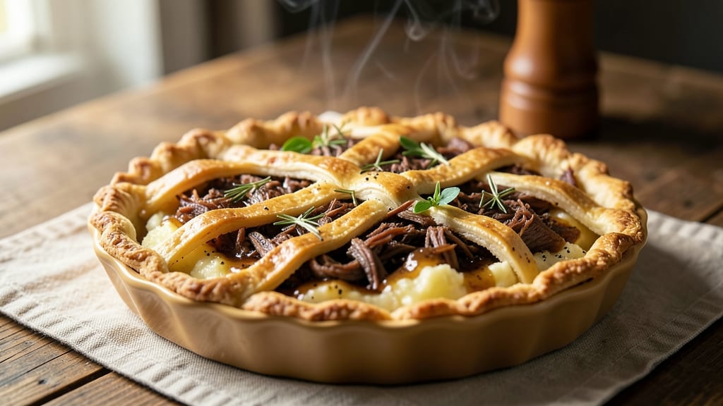 Pork and Potato Pie Recipe: Savory Crust, Creamy Filling Harmony