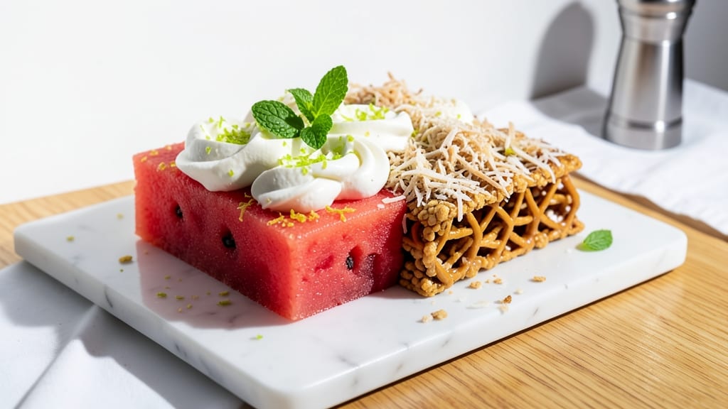 Rice Krispie Treat Watermelon Recipe: Summery Sweet-Tart Fusion in One Bowl