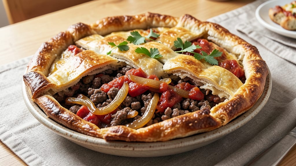 4 and 20 Meat Pie Recipe: British Pub-Style Crust and Spiced Filling Harmony