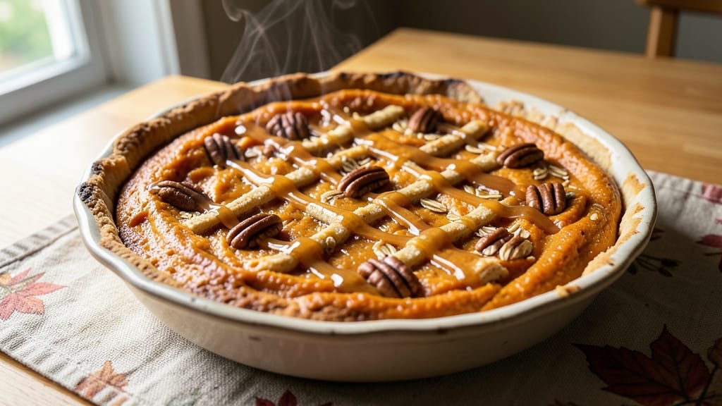 All Natural Pumpkin Pie Recipe: Whole-Grain Crust and No-Refined-Sugar Filling