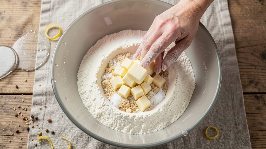 Apple Pie Crust Recipe With Margarine: Flaky Layers Without Chill Time