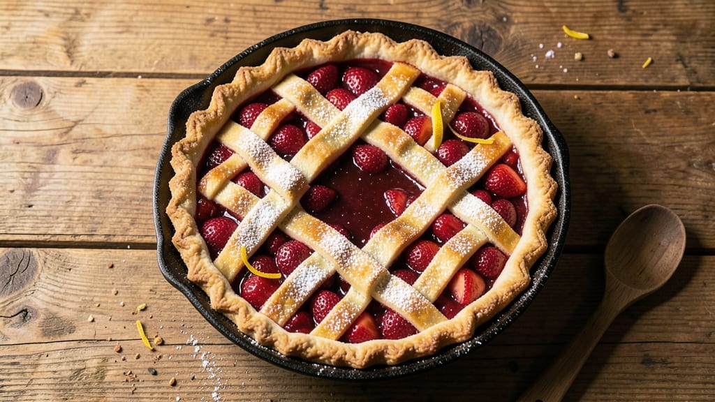 Amish Strawberry Pie Recipe: Homestyle Crust and Bursting Berries
