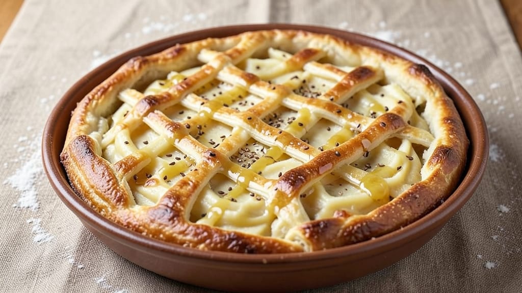 Aloo Pie Recipe Cooking With Natasha: Spiced Potato Filling in Buttery Pastry