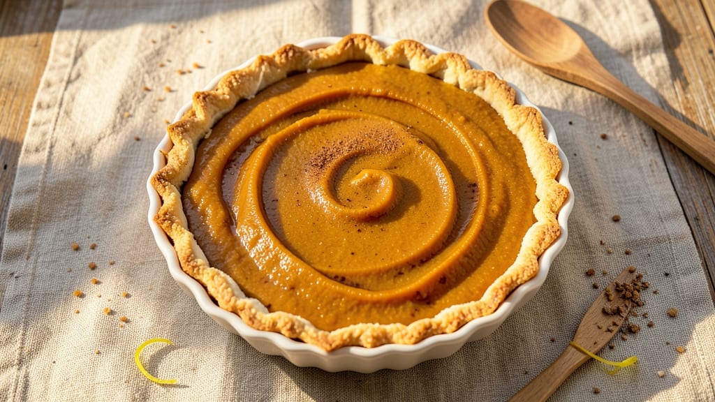 Agave Sweetened Pumpkin Pie Recipe: Warm Spice and Silky Texture Harmony