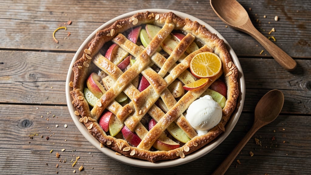 Shortcrust Apple Pie Recipe: Flaky Crust Hugs Spiced Fruit Bliss