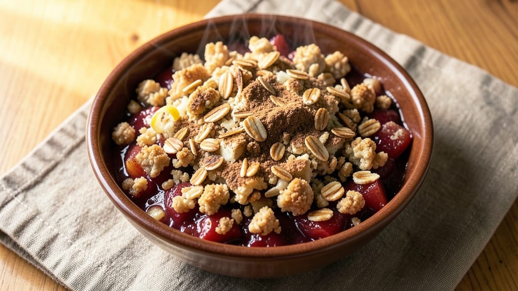 Apple Canned Pie Filling Crumble Recipe: Foil-Sealed Crisp With Minimal Prep