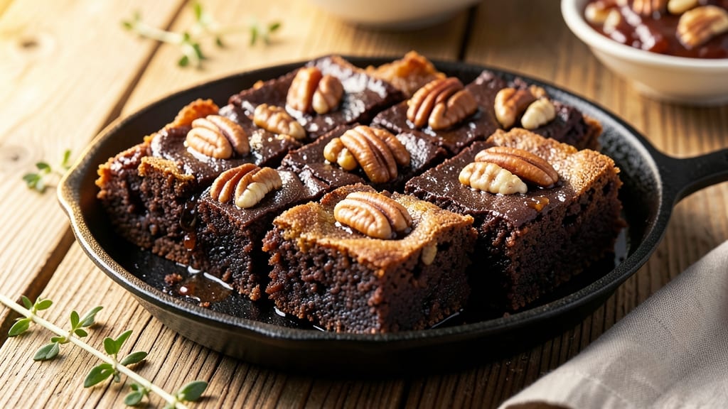 Southern Living Pecan Pie Brownies Recipe: Nutty-Fudgy Hybrid with Crunchy Clusters
