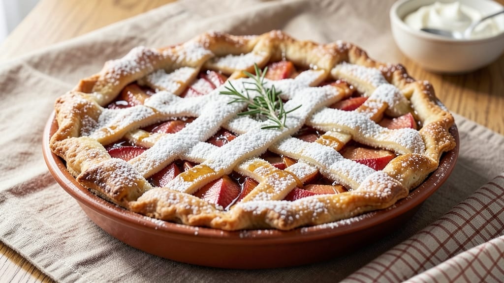 Apple Crostata Recipe With Pie Crust: Rustic Italian Tart With Buttery Layers
