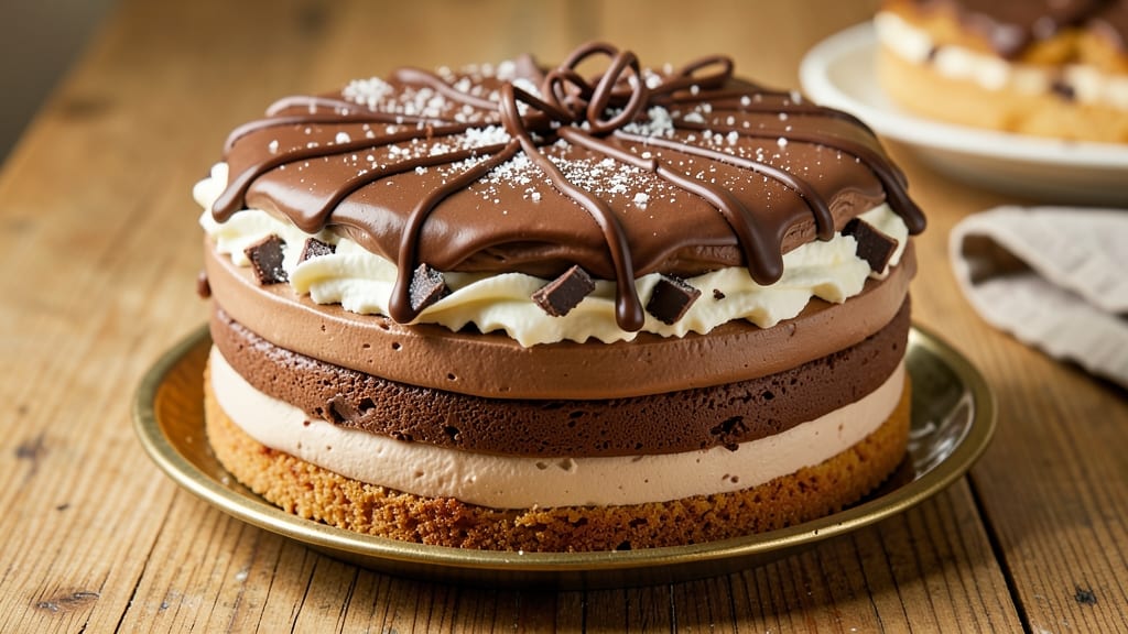 5 Layer Chocolate Pie Recipe: Velvety Layers and Fudgy Crunch in One Bite