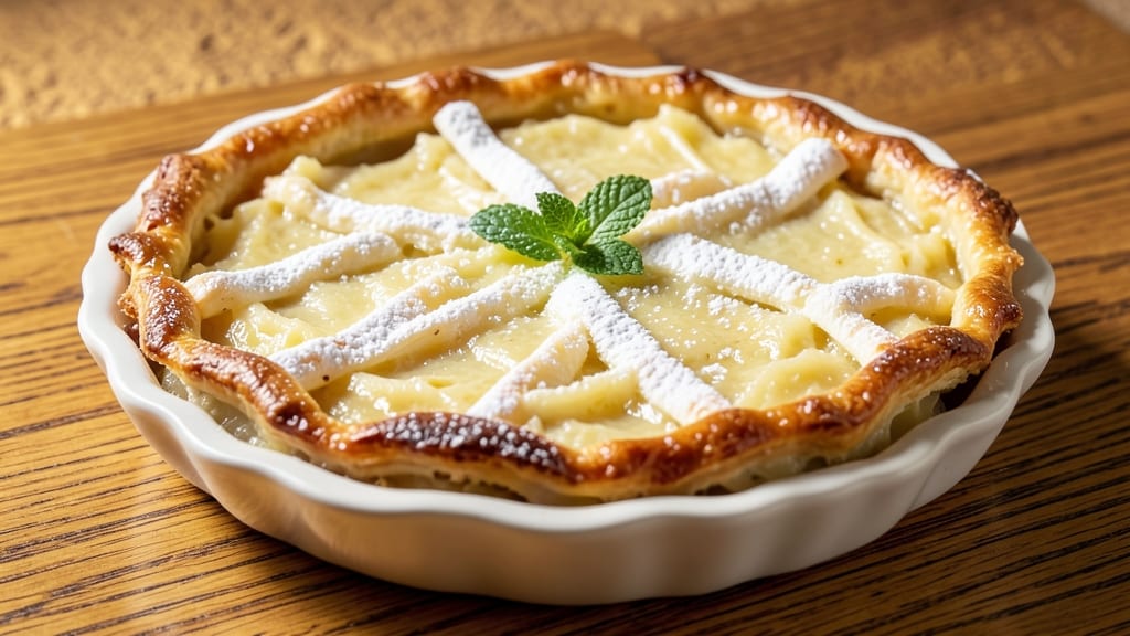 Potato Custard Pie Recipe: Velvety Vanilla Cream With Crisp Edges