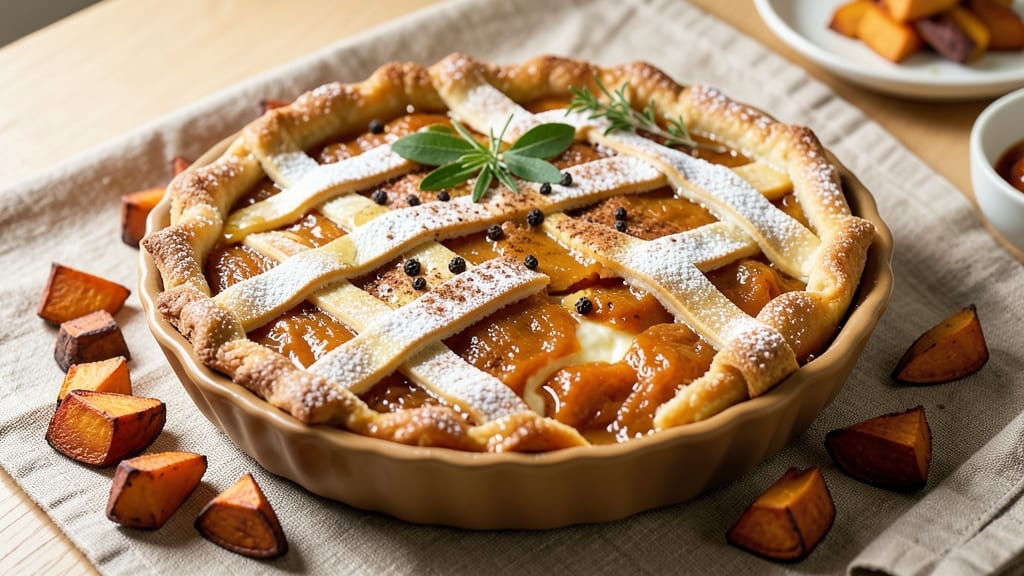 Pillsbury Sweet Potato Pie Recipe: Spiced Filling with Foil-Sealed Golden Crust