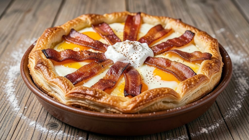 Bacon Egg Puff Pastry Recipe: Smoky Breakfast Hand Pies With Buttery Crust