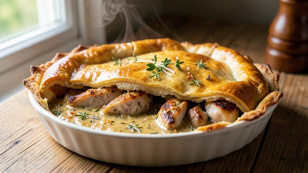 Quail Pot Pie Recipe: Herb-Infused Filling with Crispy Topped Crust