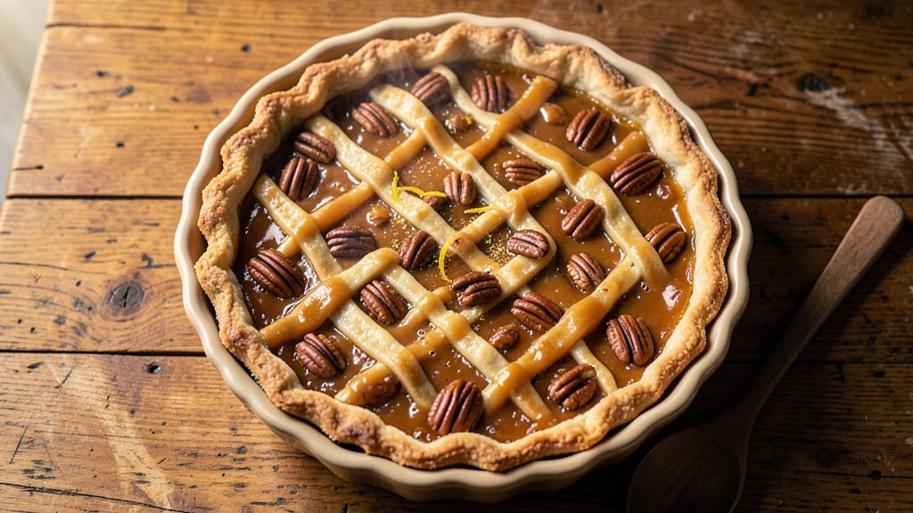 4 Egg Pecan Pie Recipe: Foolproof Crust and Gooey Pecan Filling
