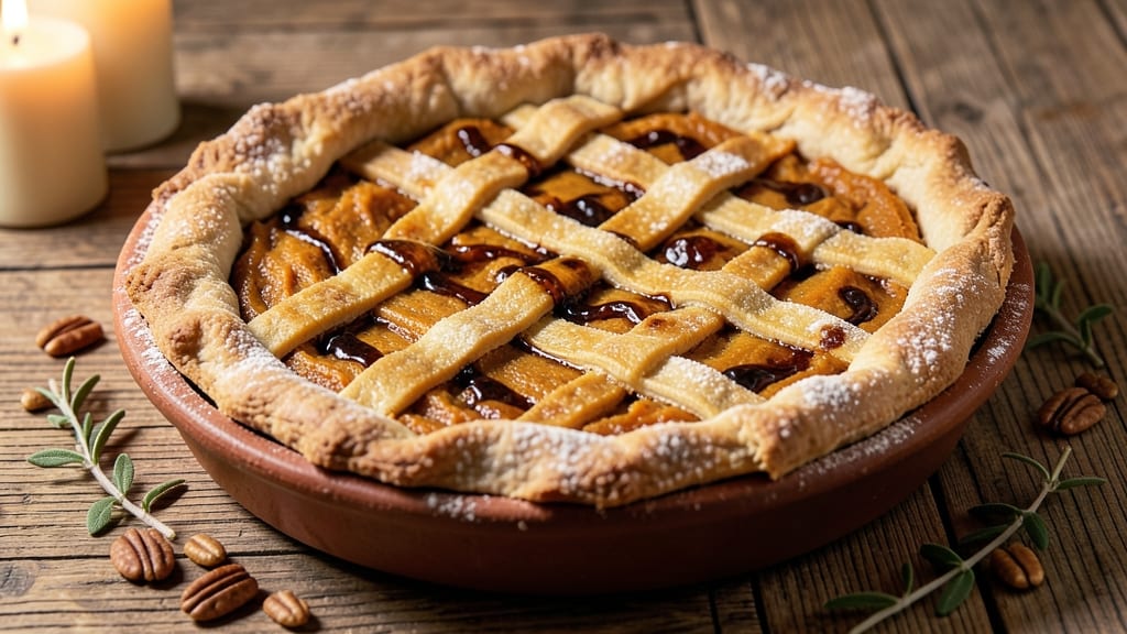 1700s Pumpkin Pie Recipe: Colonial-Spiced Crust and Silky Filling