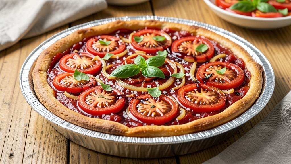 12 Tomatoes Tomato Pie Recipe: Sweet-Tart Filling With Foil-Sealed Crust
