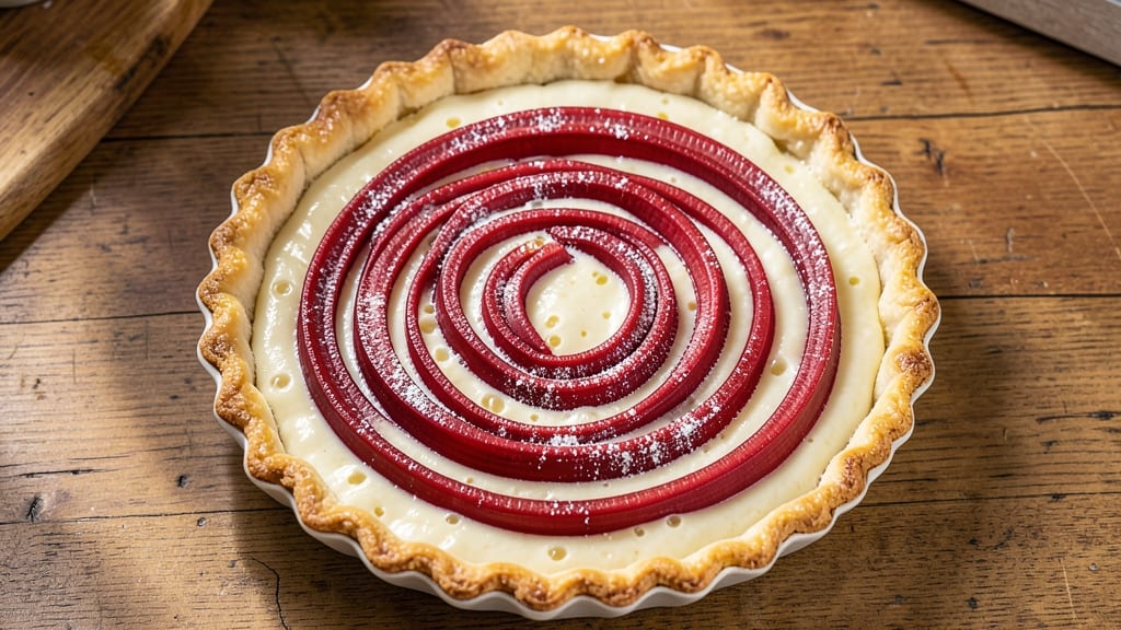 Rhubarb Pie with Eggs Recipe: Tart-Sweet Crust That Stays Golden