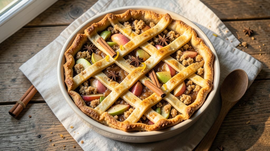 Apple Cinnamon Brown Sugar Pie Recipe: Warm Spice and Caramelized Topping Magic