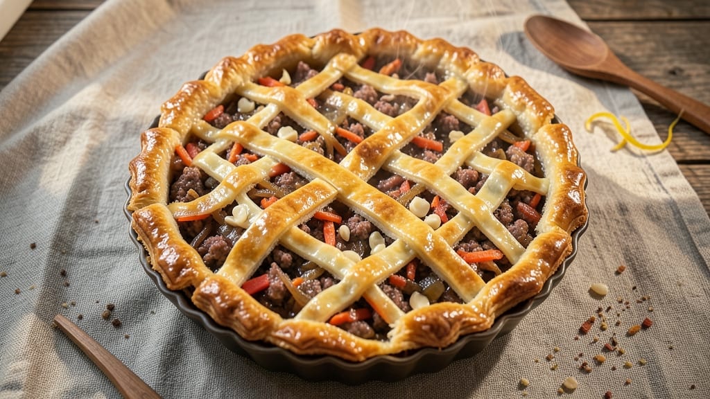 Mary Berry's Pork Pie Recipe: Flaky Pastry & Savory Meatball Mastery