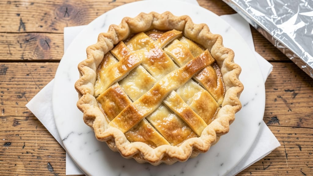 10 Inch Pie Crust Recipe Crisco: Foil-Sealed Secret for No-Shrink Flakiness