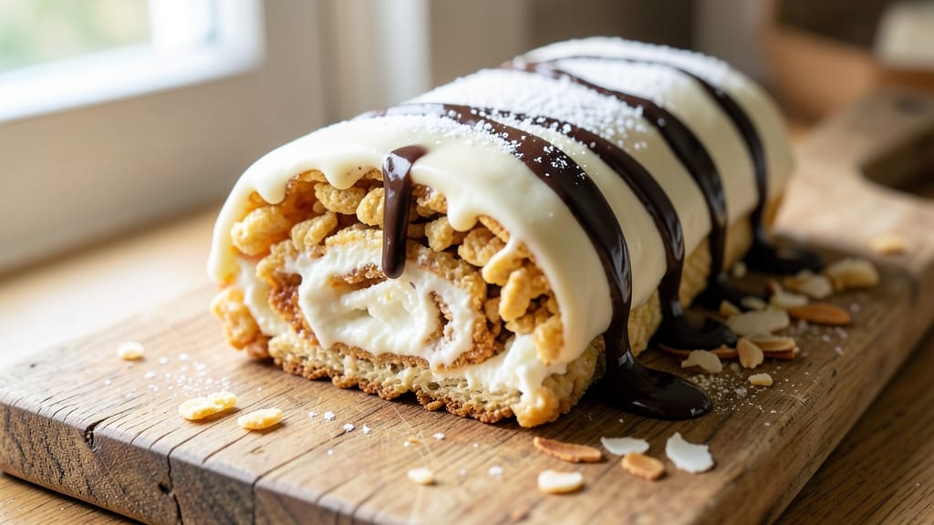 Rice Krispie Log Roll Recipe: Crunchy Clusters and Creamy Swirls in One Bite