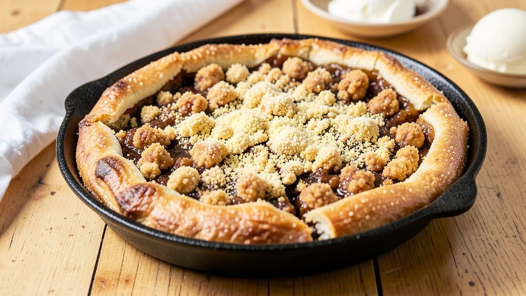 Amish Bob Andy Pie Recipe: Crunchy Clusters and Vanilla Cream Rivers