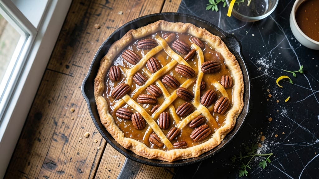 300-Year-Old Pecan Pie Recipe: Original Southern Spice and Caramelized Crunch