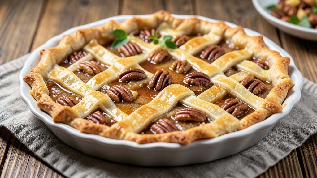 8-Inch Pecan Pie Recipe: Crunchy Clusters With Caramelized Sweetness