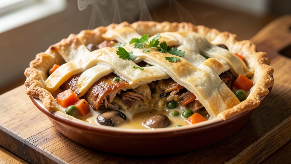 Pioneer Woman Leftover Turkey Pot Pie Recipe: Crispy Top, Juicy Gravy, Zero Waste