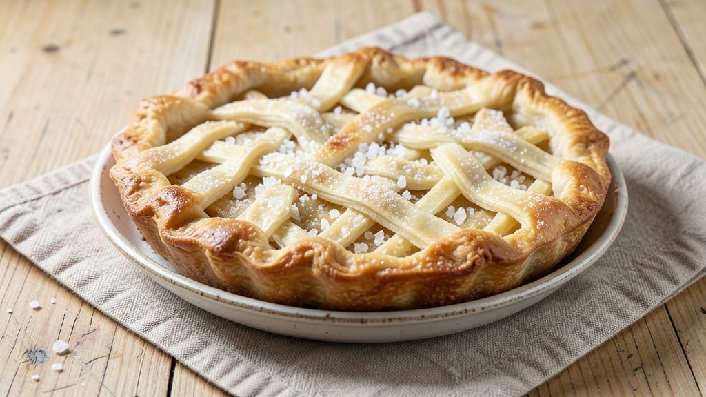 9-Inch Double Crust Pie Crust Recipe: Perfectly Golden Edges and Zero Shrinkage