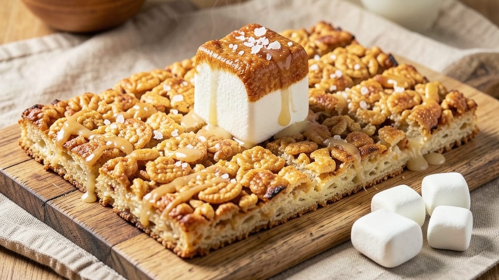 Rice Krispie Treat Recipe Using Large Marshmallows: Marshmallow-Melted Crunch Without the Mess
