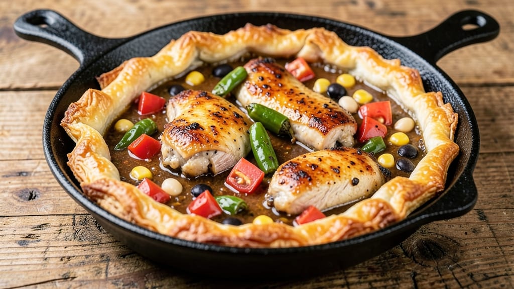 Southwest Pot Pie Recipe: Smoky Chili and Corn Crust Fusion