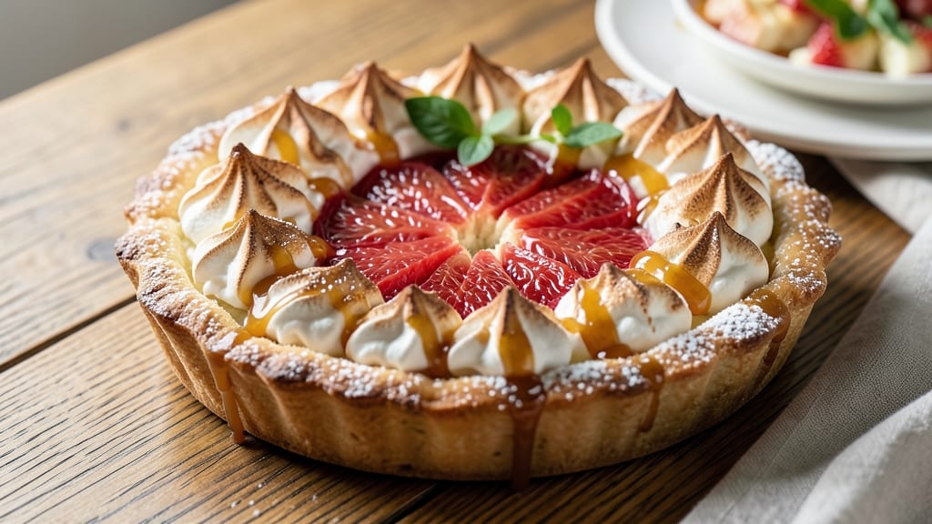 Abuelos Margarita Pie Recipe: Vanilla-Cream Cheese Swirls With Crunchy Topping