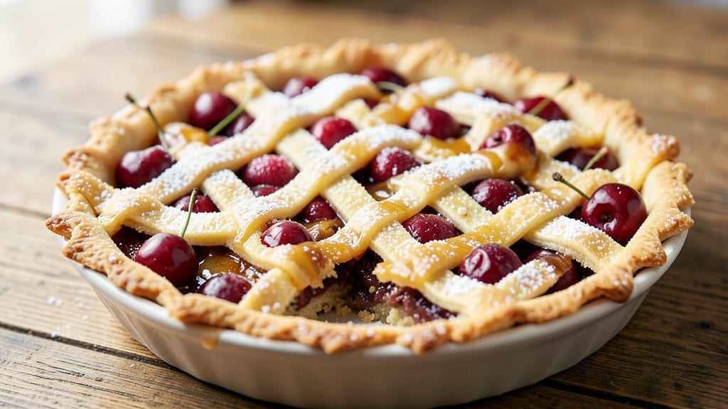 5 Star Cherry Pie Recipe: Deep Tart-Sweet Filling and Buttery Lattice Crust