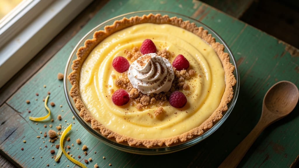 7Up Pie Recipe: Citrusy Cream Filling With Vanilla Swirl Magic