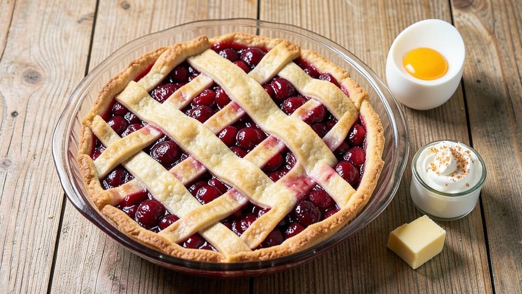 1 Can Cherry Pie Filling Recipe: No-Fuss Simplicity with Foil-Sealed Crust