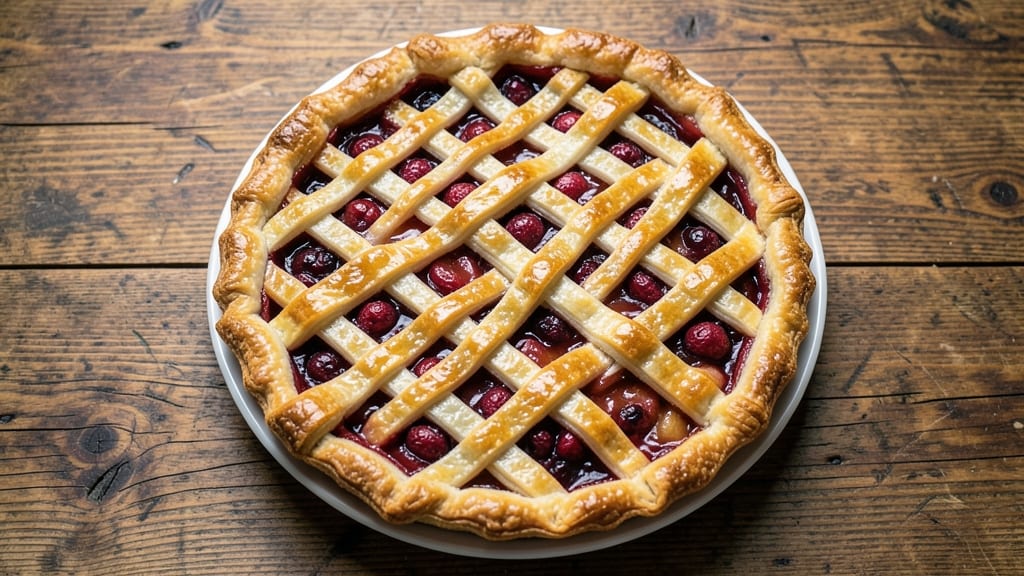10-Inch Double-Crust Pie Recipe: Golden Crust, Perfectly Filled Center