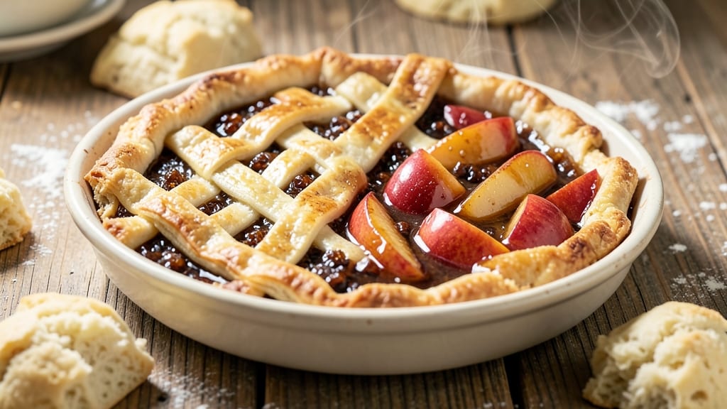 Shoo Fly Pie and Apple Pan Dowdy Recipe: Southern-Style Spiced Filling and Foil-Sealed Crust