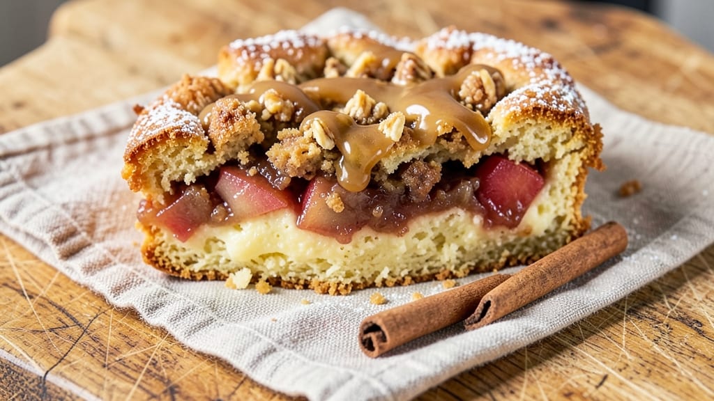 Apple Pie Bread Recipe With Cake Mix: No-Bake Vanilla Swirls and Crunchy Top