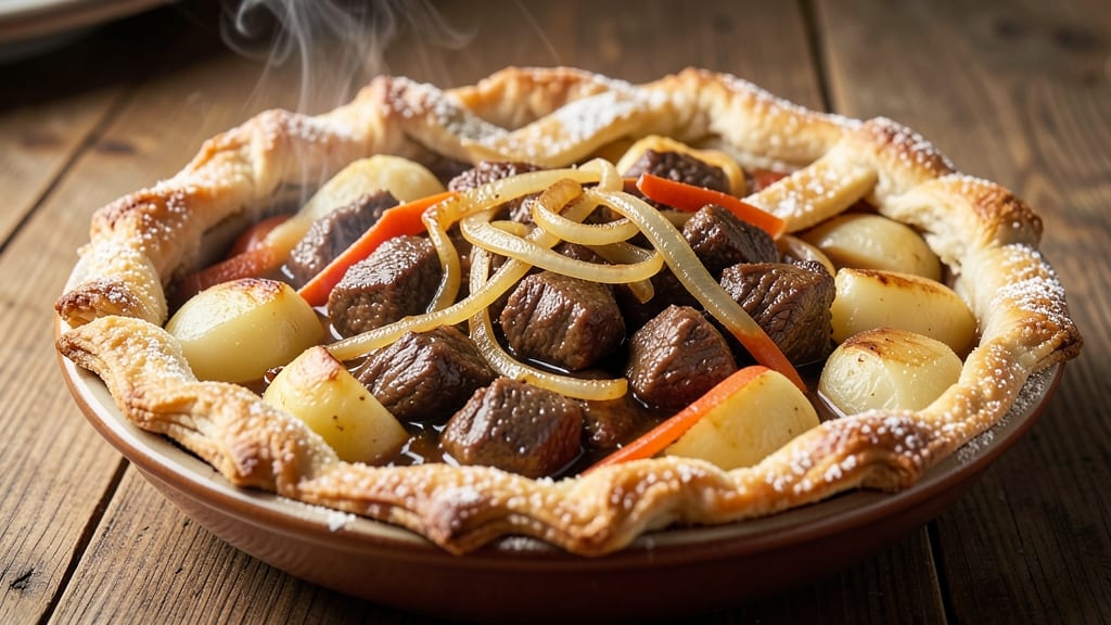 Instant Pot Beef Pot Pie Recipe: Flaky Crust, Velvety Gravy in One Pot