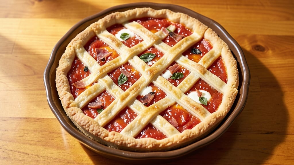 A Chef's Life Tomato Pie Recipe: Rustic Crust and Sweet-Tart Filling Balance