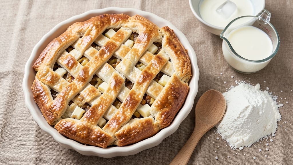 Savory Pot Pie Crust Recipe: Golden, Foil-Sealed Crunch Without Shrinkage