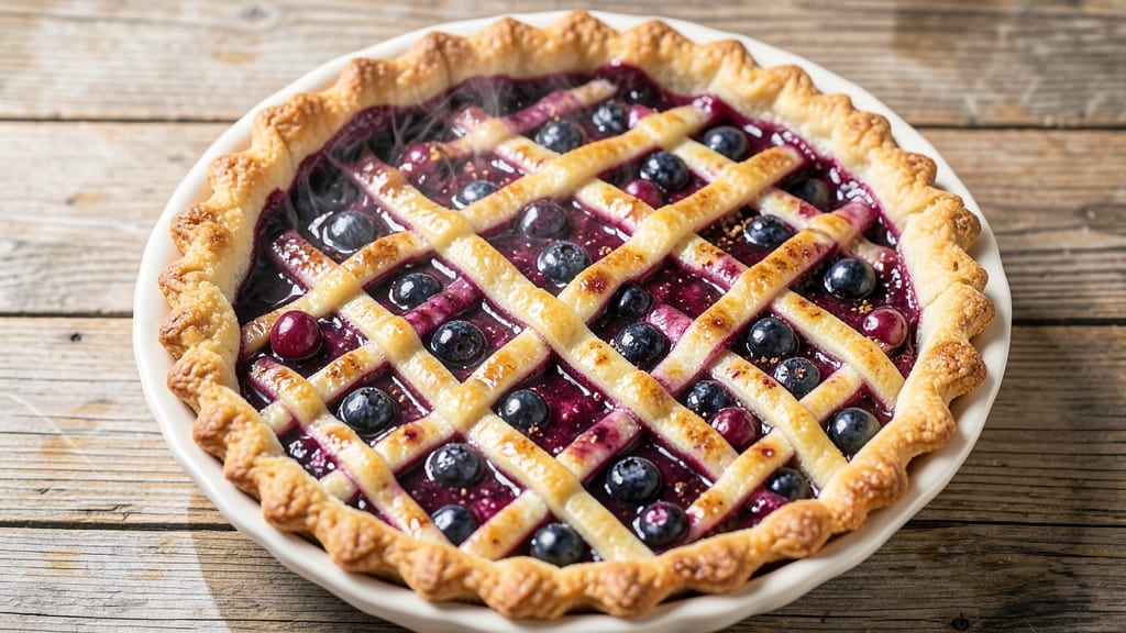 8-Inch Blueberry Pie Recipe: Handheld Portion Perfection With Juicy Filling
