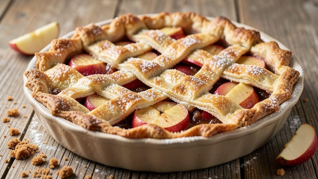 Pippin Apples Pie Recipe: Spiced Filling and Buttery Lattice Crunch