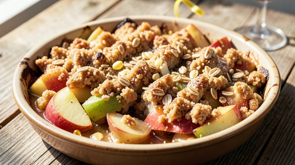 Quick and Easy Apple Crumble Pie Recipe: Warm Spice and Buttery Topping Magic
